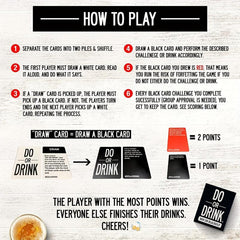 Do Or Drink Party Card Game Dare For Adults Night 350 Cards