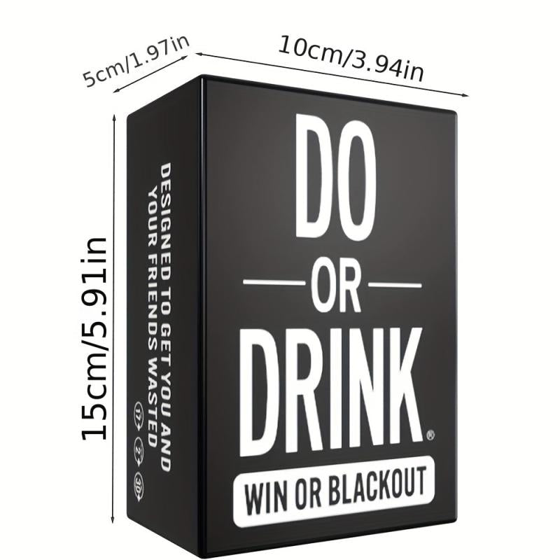 Do Or Drink Party Card Game Dare For Adults Night 350 Cards