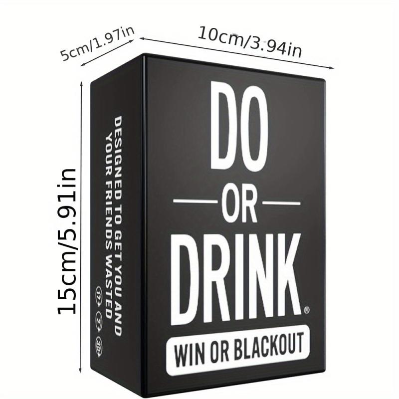 Do Or Drink Party Card Game Dare For Adults Night 350 Cards