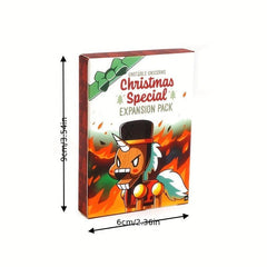 Christmas Expansion Pack Unicorn Board Game Card