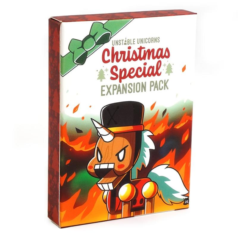 Christmas Expansion Pack Unicorn Board Game Card