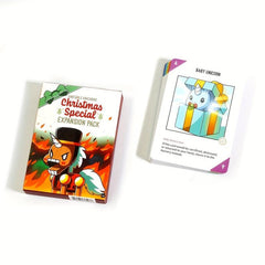 Christmas Expansion Pack Unicorn Board Game Card