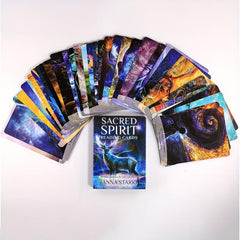 Sacred Spirit Reading Energy Cards Deck with Electronic Guidebook