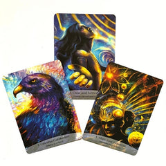 Sacred Spirit Reading Energy Cards Deck with Electronic Guidebook