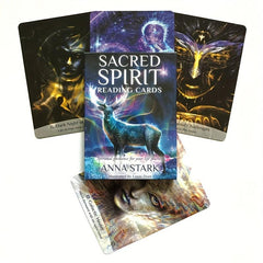 Sacred Spirit Reading Energy Cards Deck with Electronic Guidebook