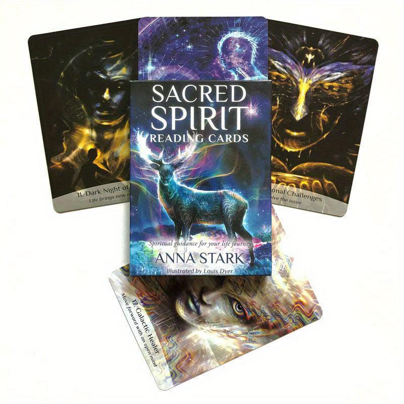 Sacred Spirit Reading Energy Cards Deck with Electronic Guidebook