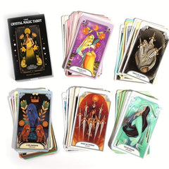Crystal Magic Tarot Family Gathering Board Game Cards