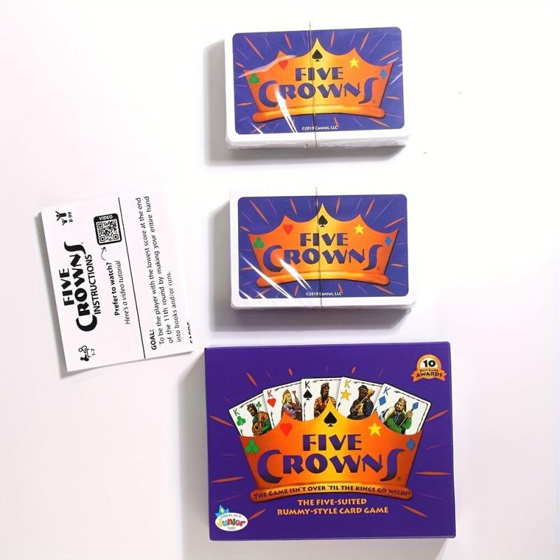 Five Crowns Card Game Family Board Game