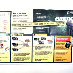 Clue Suspect English Board Game - Family Party Fun