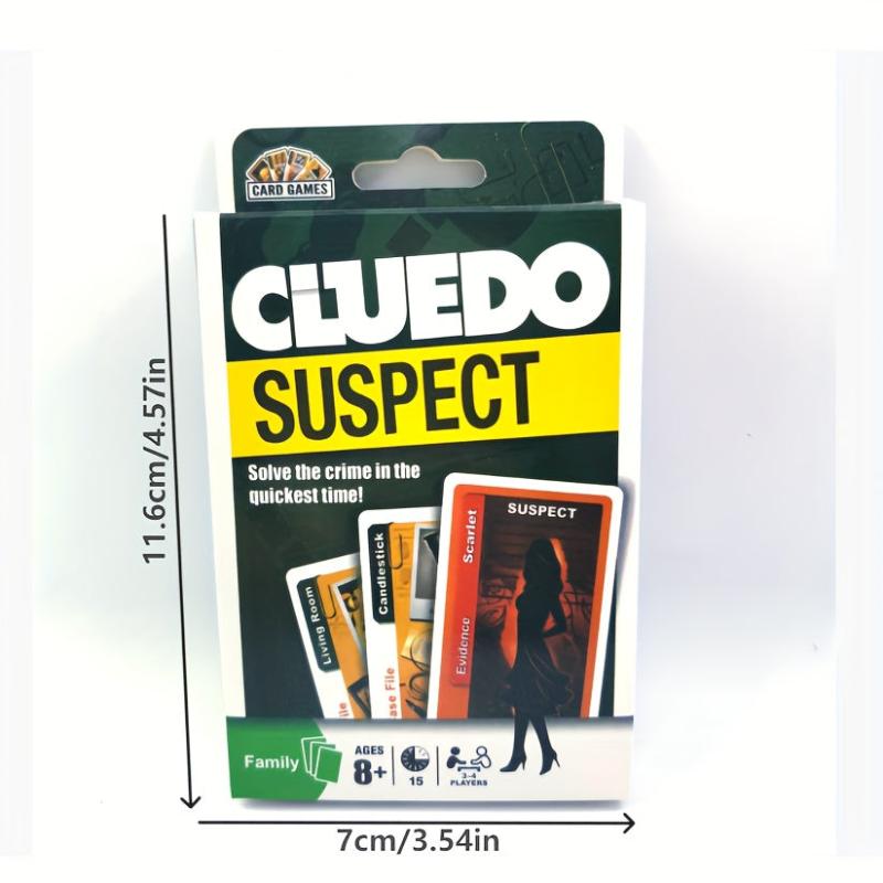 Clue Suspect English Board Game - Family Party Fun