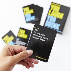 You Laugh You Drink Card Game - Hilarious Party Game