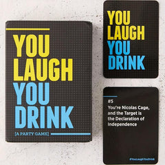 You Laugh You Drink Card Game - Hilarious Party Game