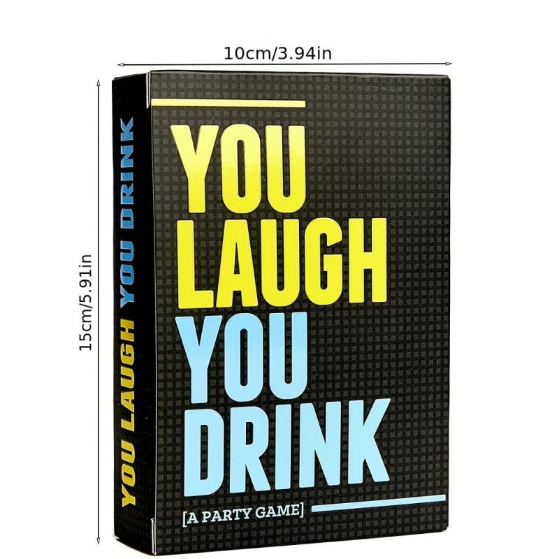You Laugh You Drink Card Game - Hilarious Party Game