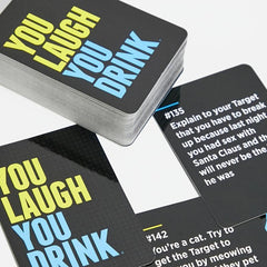 You Laugh You Drink Card Game - Hilarious Party Game