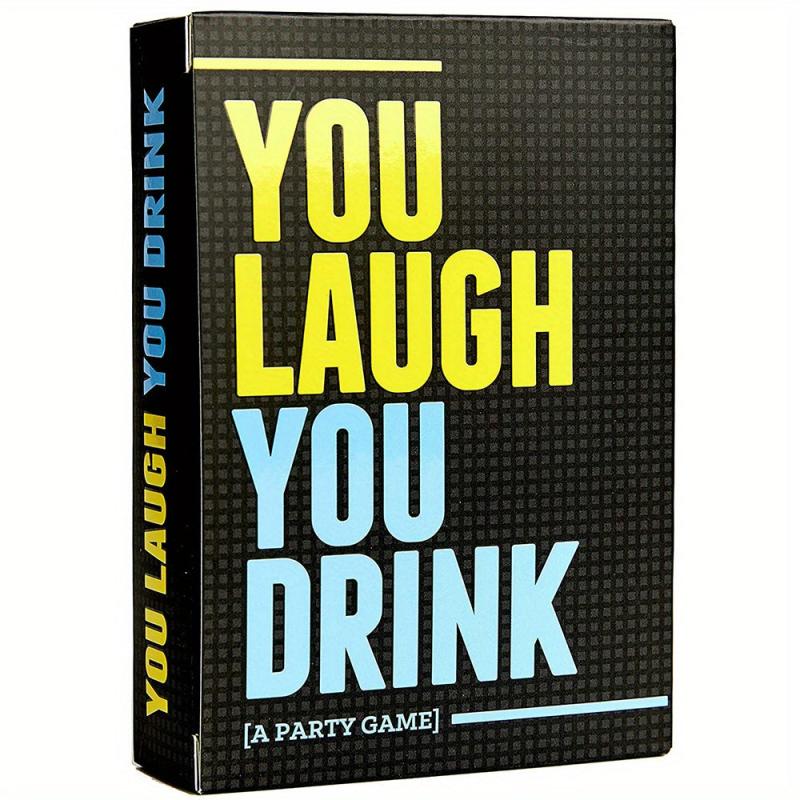 You Laugh You Drink Card Game - Hilarious Party Game