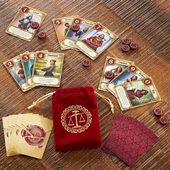 Love Letters Table Game Family Parties Couples Strategy Fun 5.12in x 3.15in