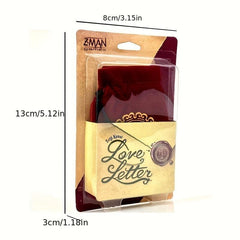 Love Letters Table Game Family Parties Couples Strategy Fun 5.12in x 3.15in