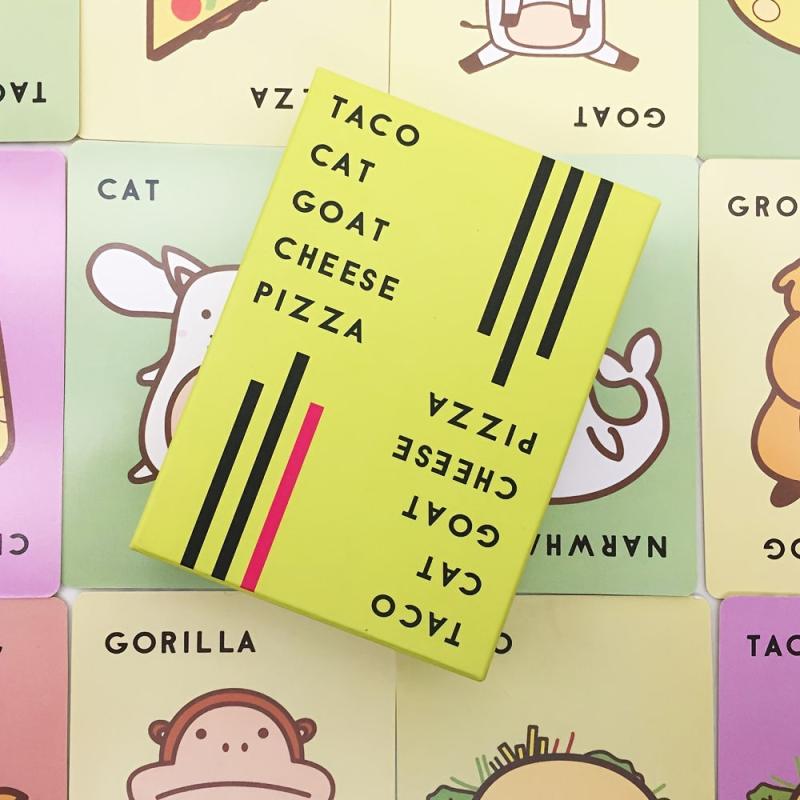 Taco Cat Goat Cheese Pizza Christmas Party Card Game