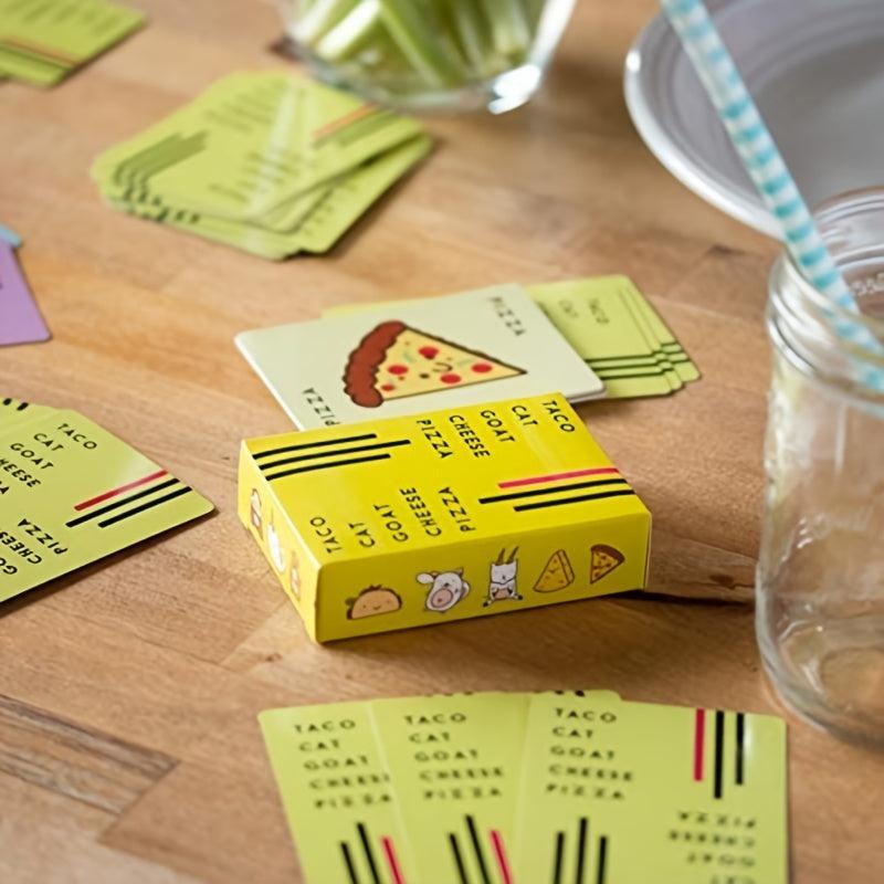 Taco Cat Goat Cheese Pizza Christmas Party Card Game