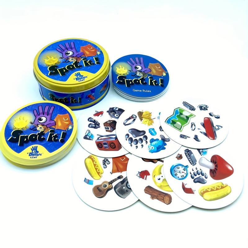 Spot It Game For Kids Adults And Family Indoor Card Game Toy