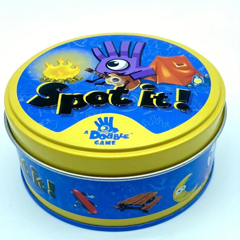Spot It Game For Kids Adults And Family Indoor Card Game Toy