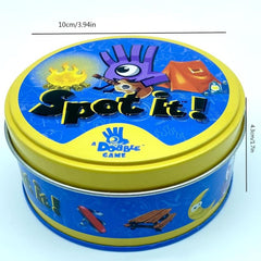 Spot It Game For Kids Adults And Family Indoor Card Game Toy