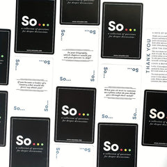 Conversation Starter Card Game for Adults and Families
