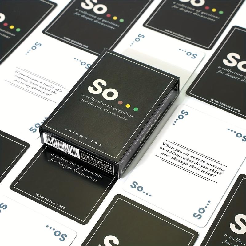 Conversation Starter Card Game for Adults and Families
