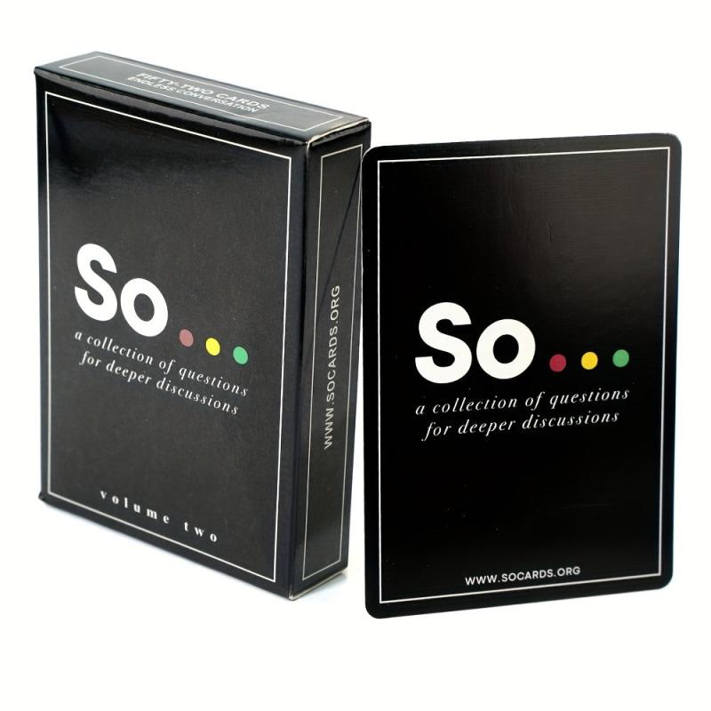 Conversation Starter Card Game for Adults and Families