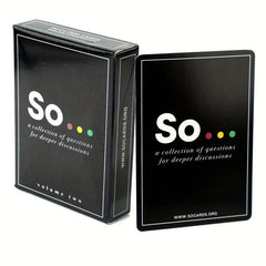 Conversation Starter Card Game for Adults and Families