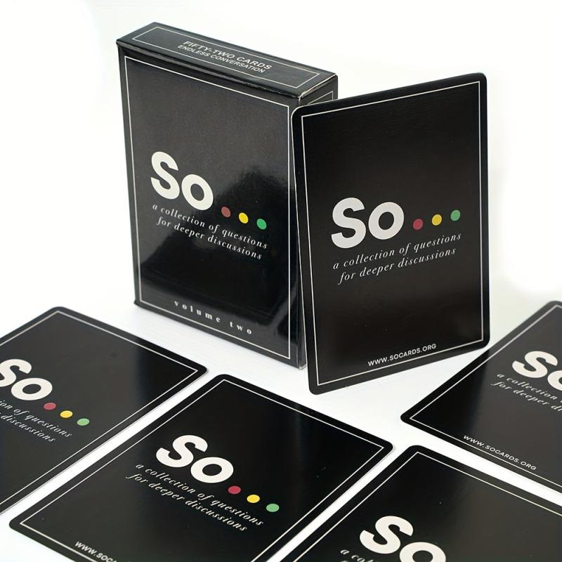 Conversation Starter Card Game for Adults and Families