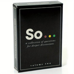 Conversation Starter Card Game for Adults and Families