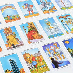 Spanish English Rider Waite Tarot Cards Deck Set