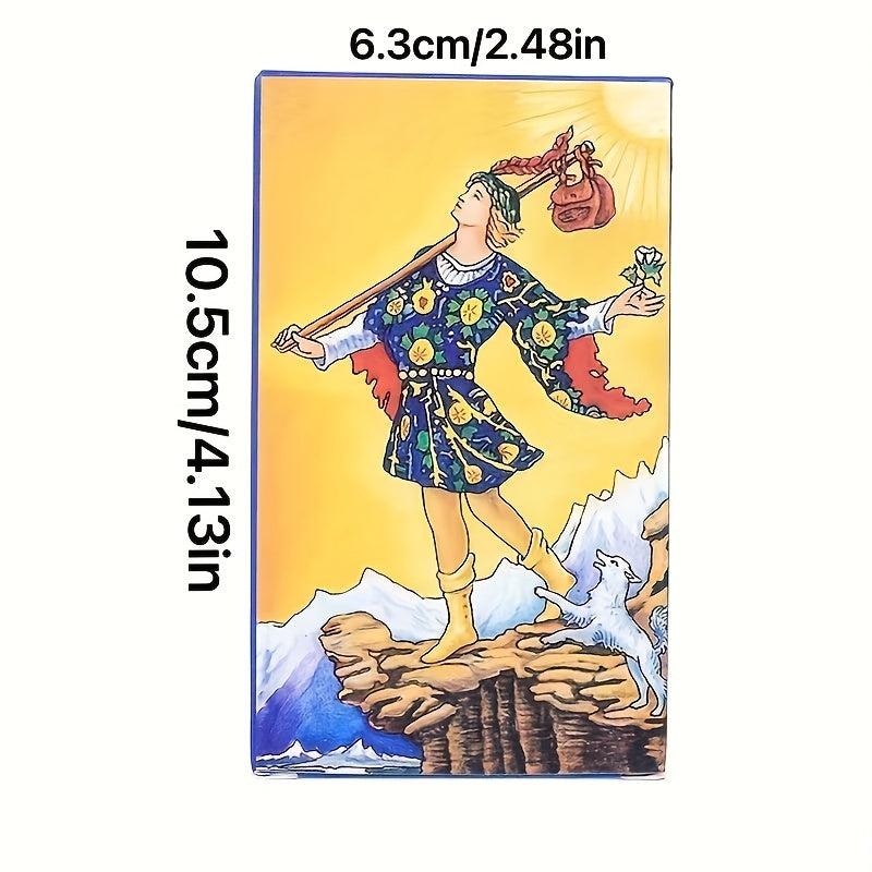 Spanish English Rider Waite Tarot Cards Deck Set