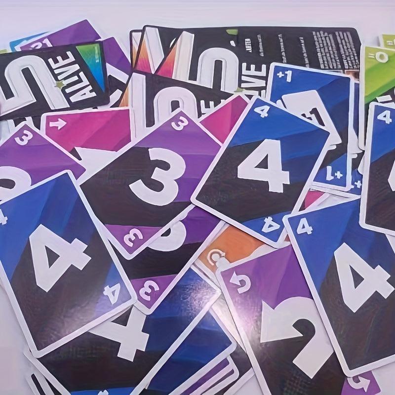 Alive Card Game Family Board Game Quick Playing English Card Game