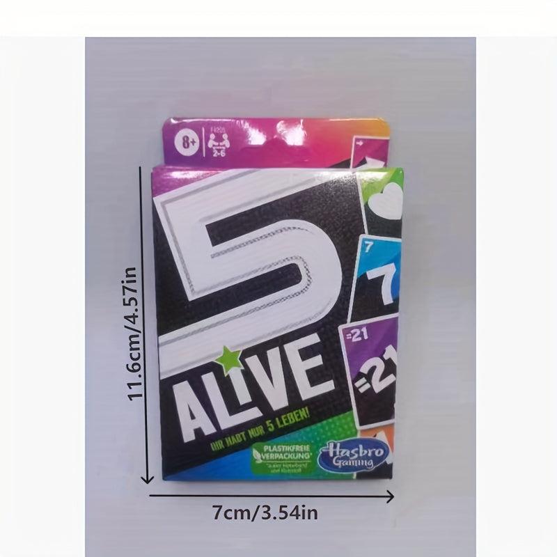 Alive Card Game Family Board Game Quick Playing English Card Game
