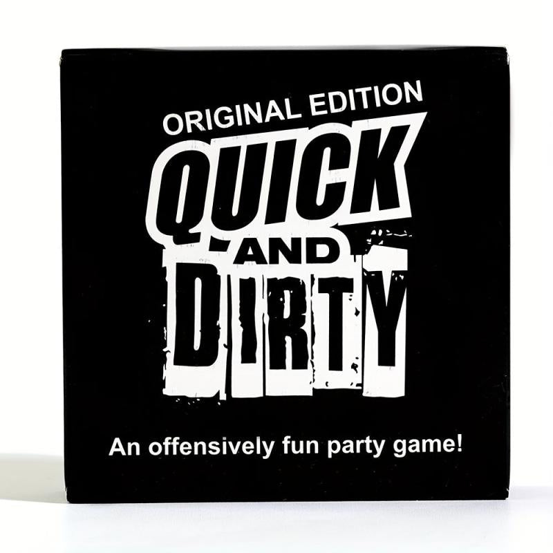 70pc Quick And Dirty Card Game Fun Game Cards
