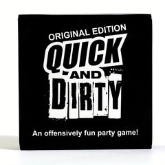 70pc Quick And Dirty Card Game Fun Game Cards
