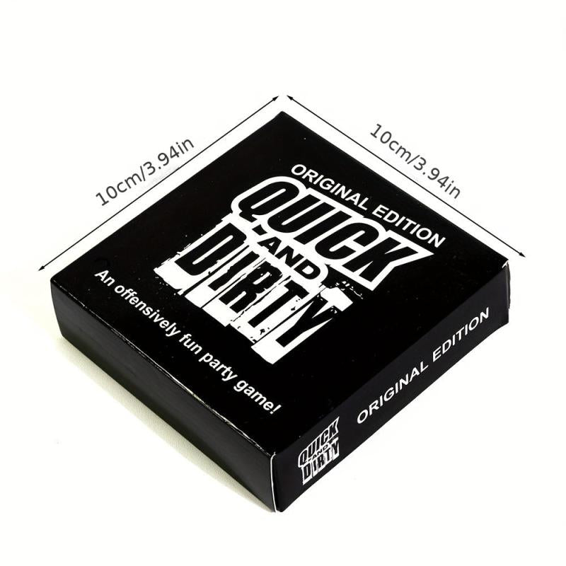 70pc Quick And Dirty Card Game Fun Game Cards