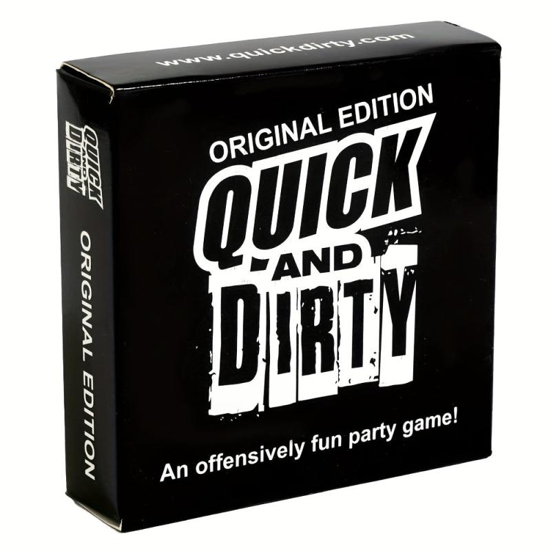 70pc Quick And Dirty Card Game Fun Game Cards