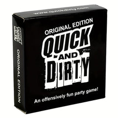 70pc Quick And Dirty Card Game Fun Game Cards