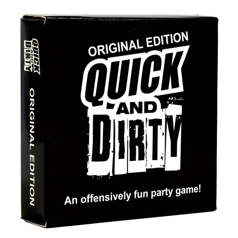 70pc Quick And Dirty Card Game Fun Game Cards
