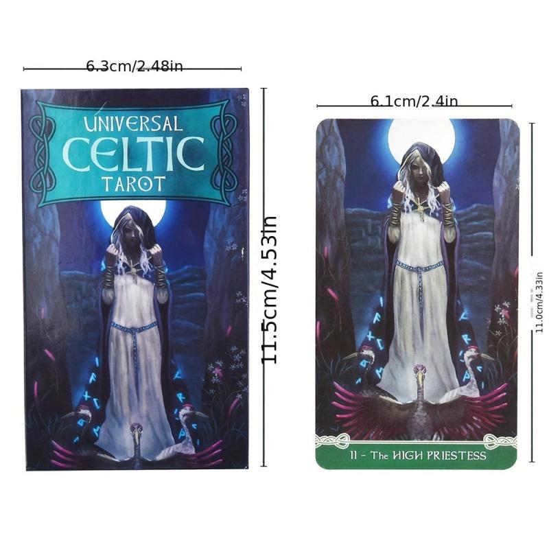 Universal Celtic Tarot Cards Deck Game Board Oracle Divination