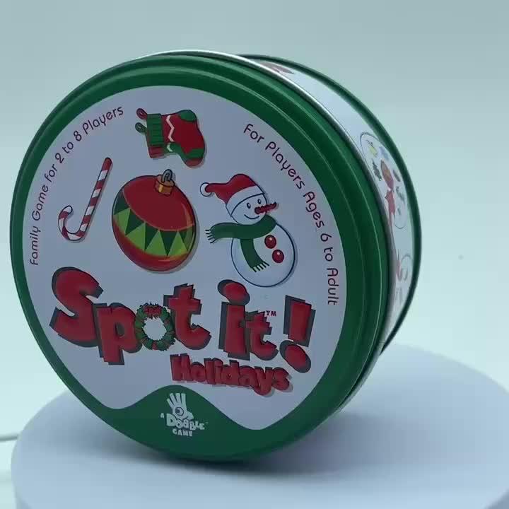 Spot It Game Holidays Gathering Fun!