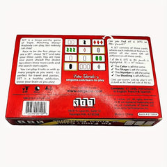 Visual Perception Family Card Game Race To Find Matches 81 Cards