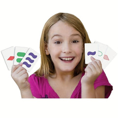 Visual Perception Family Card Game Race To Find Matches 81 Cards