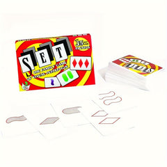 Visual Perception Family Card Game Race To Find Matches 81 Cards