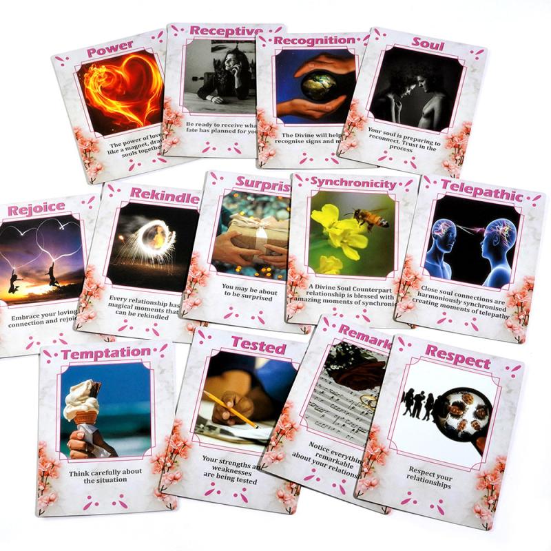 Soul Connections Love Oracle Cards Divination Fate Family Party Games
