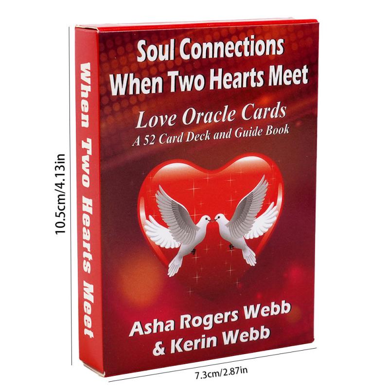 Soul Connections Love Oracle Cards Divination Fate Family Party Games