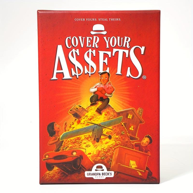 Grandpa Beck's Games Cover Your Assets Card Game Board Game